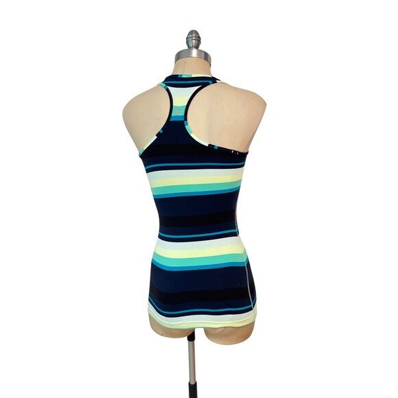 Lululemon Cool Racerback Assorted Stripe Surge Size small - Picture 5 of 6